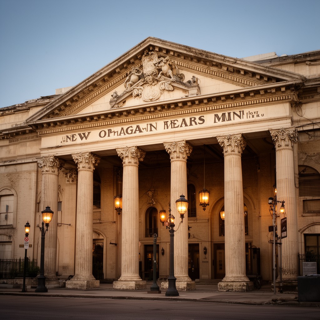 AI-generated illustration of New Orleans Mint