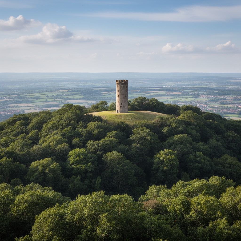 AI-generated illustration of Leith Hill