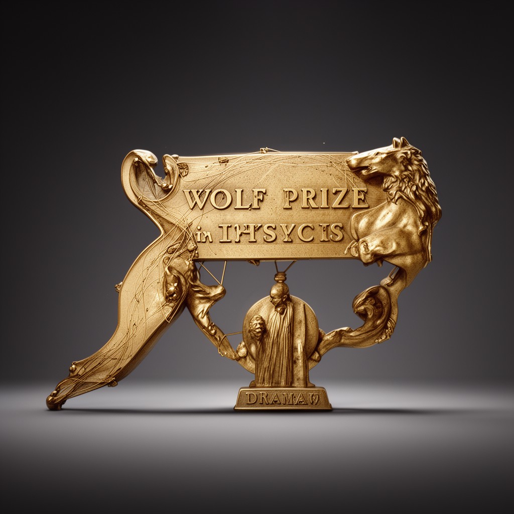 AI-generated illustration of Wolf Prize in Physics