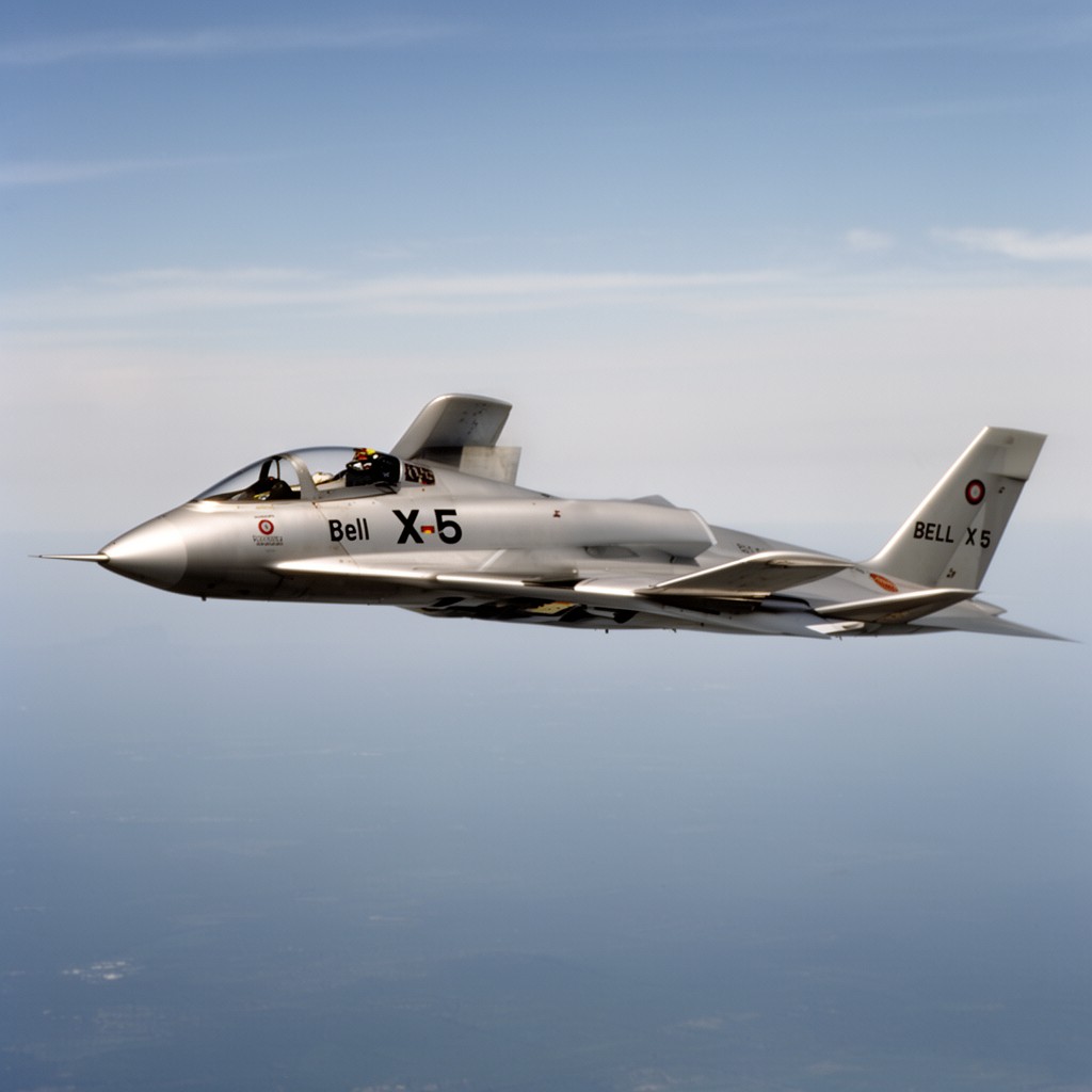 AI-generated illustration of Bell X-5