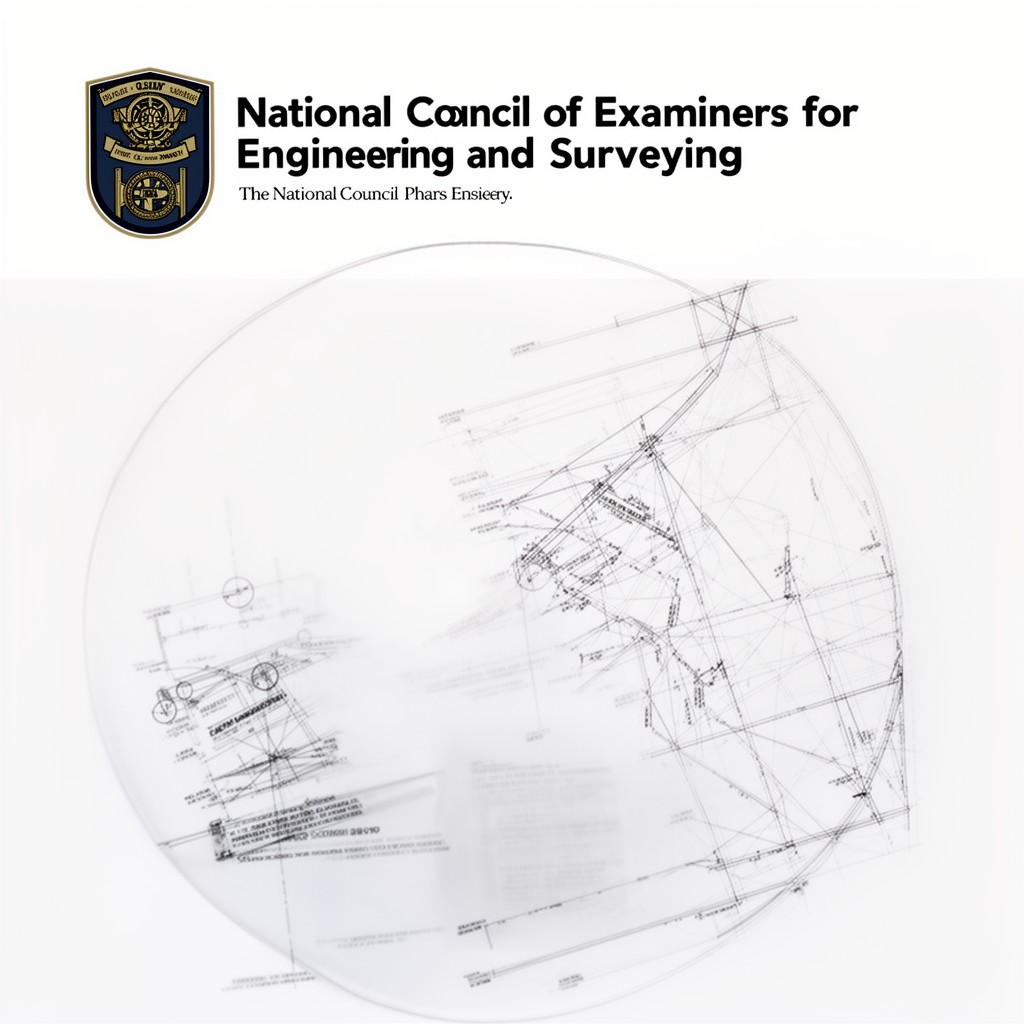 AI-generated illustration of National Council of Examiners for Engineering and Surveying