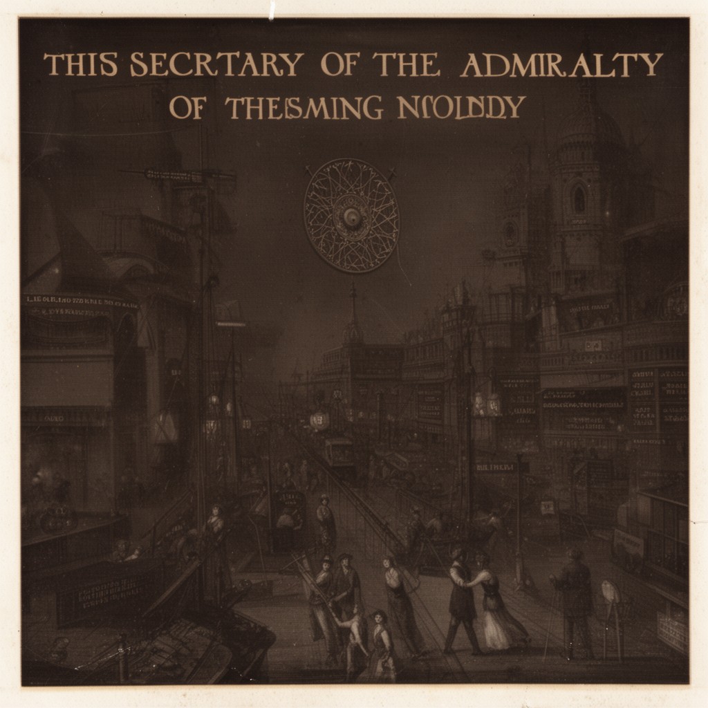 AI-generated illustration of Secretary of the Admiralty