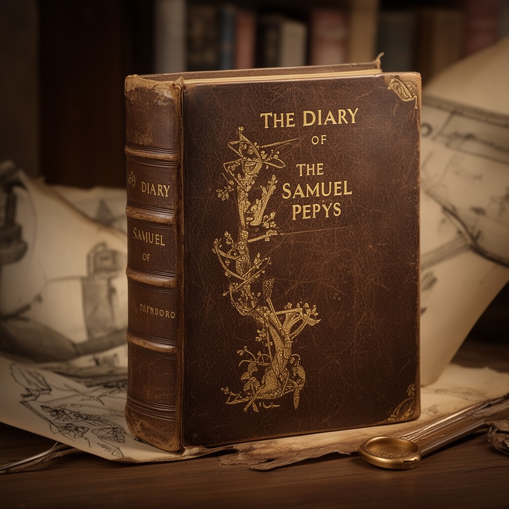 AI-generated illustration of The Diary of Samuel Pepys