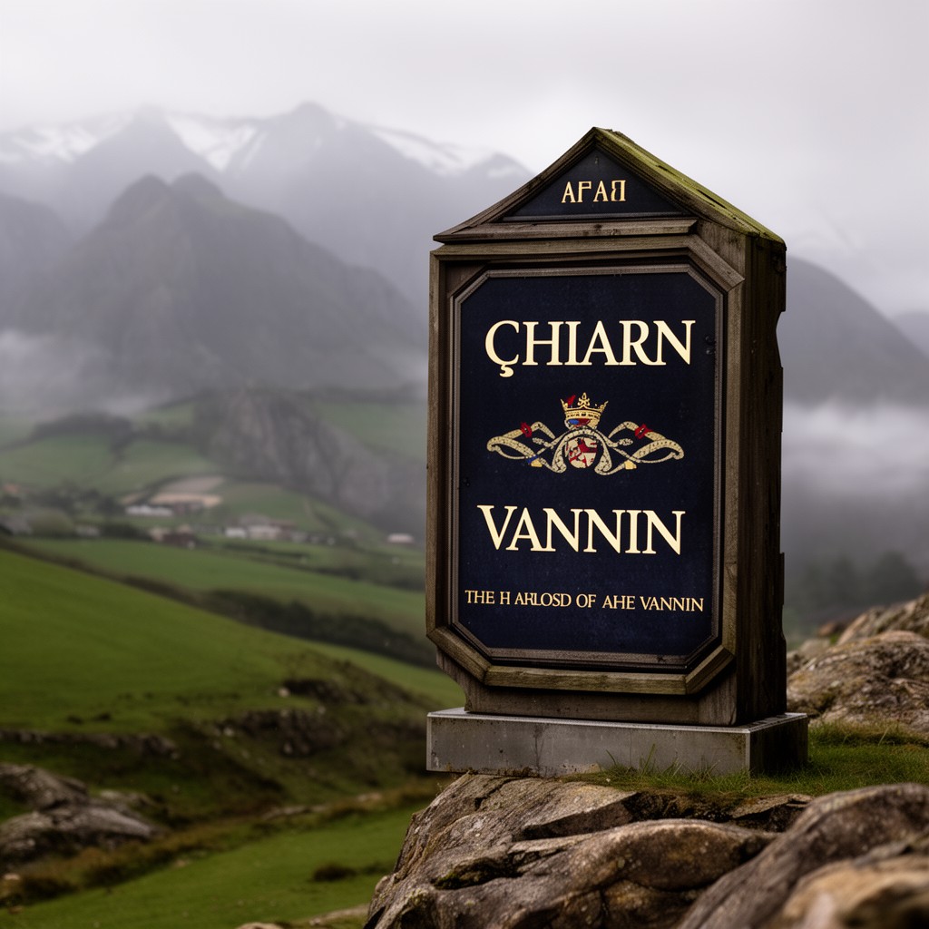 AI-generated illustration of Çhiarn Vannin