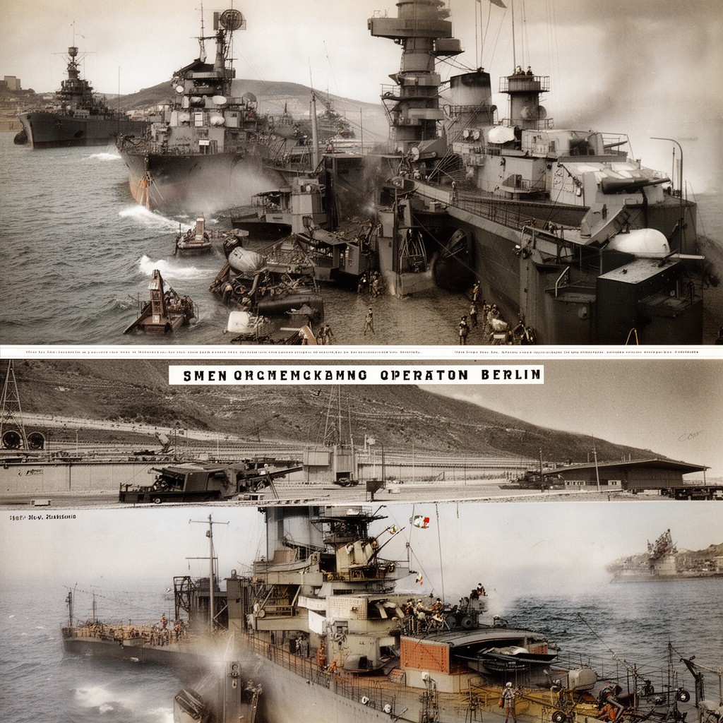 AI-generated illustration of Operation Berlin