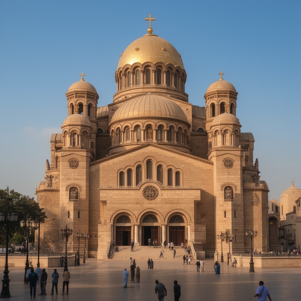 AI-generated illustration of Orthodox Church of Alexandria
