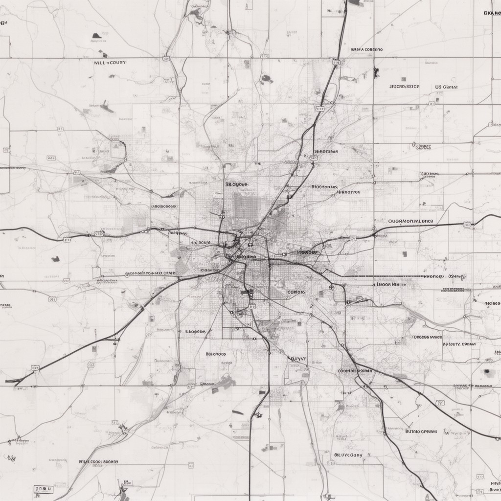 AI-generated illustration of Will County, Illinois
