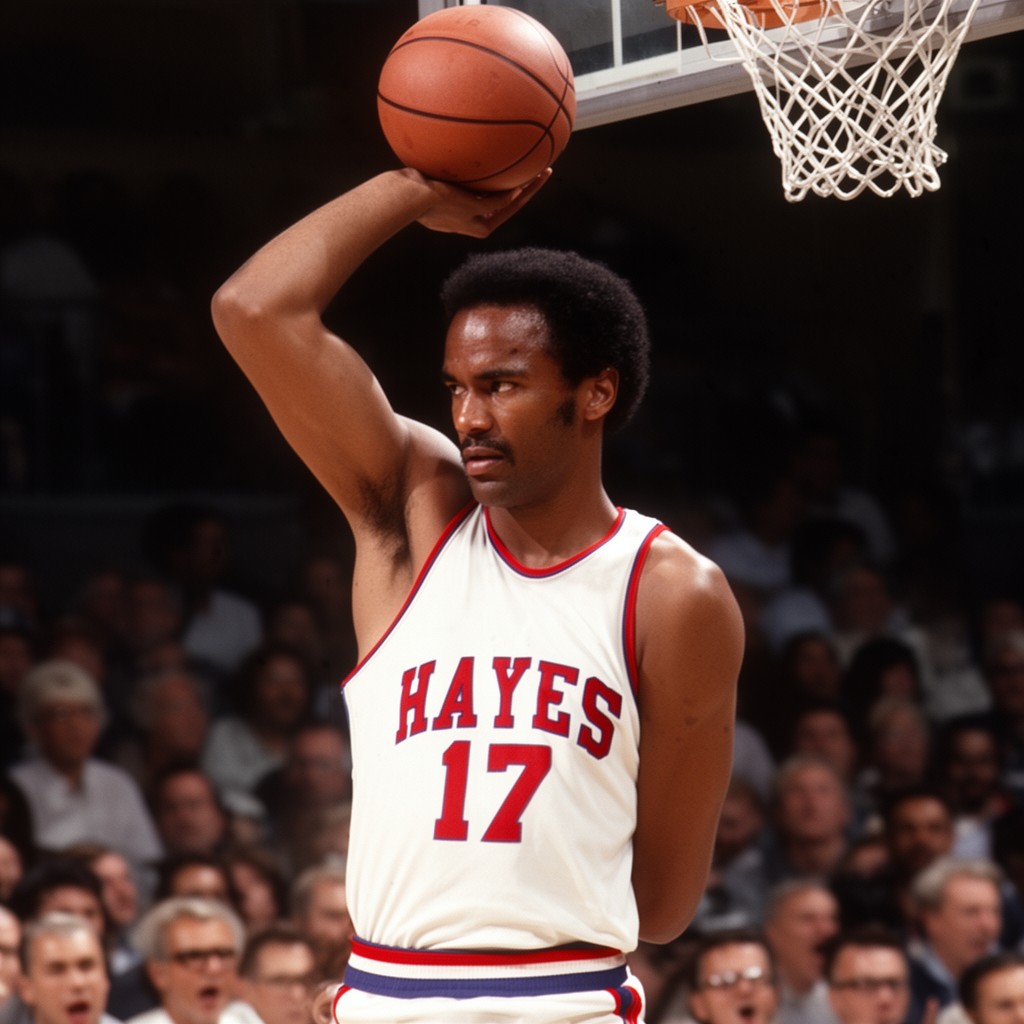 AI-generated illustration of Elvin Hayes