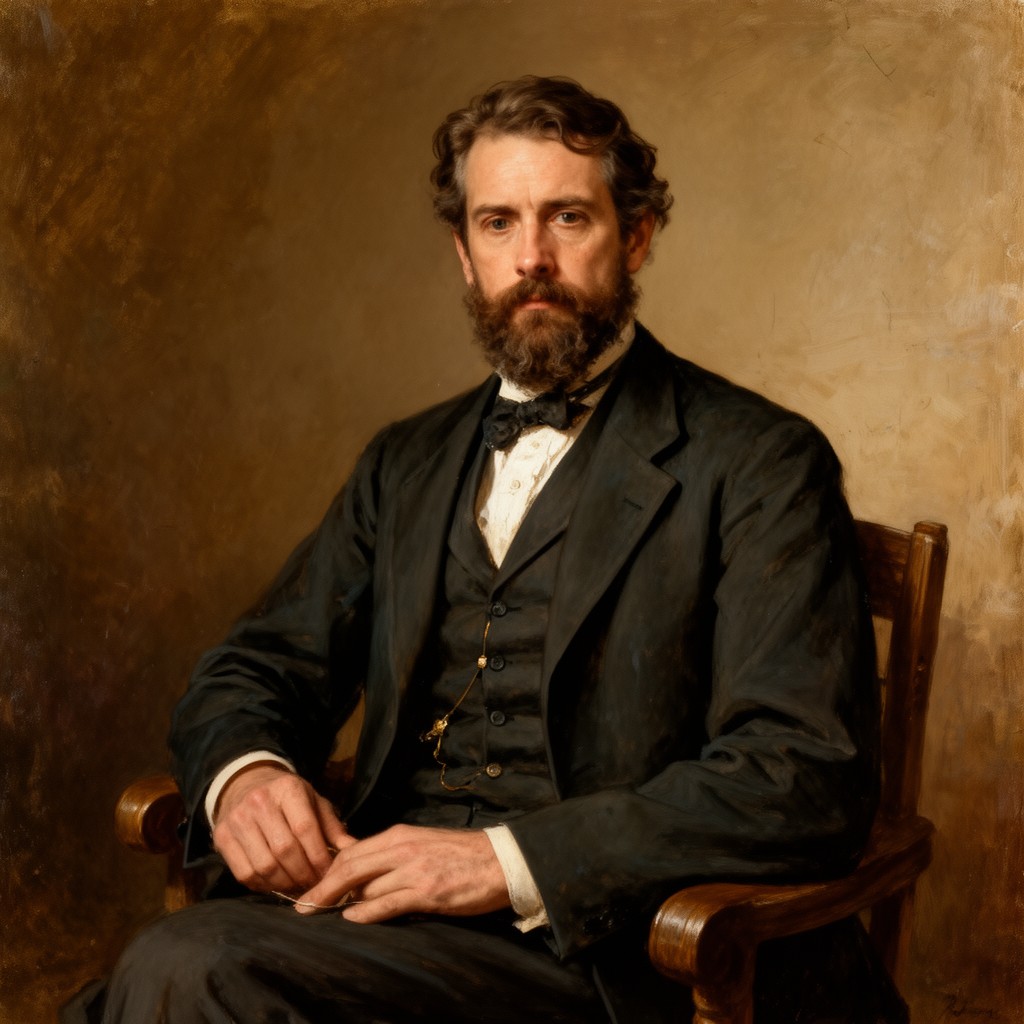 AI-generated illustration of Eastman Johnson