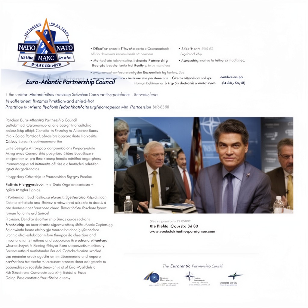 AI-generated illustration of Euro‑Atlantic Partnership Council