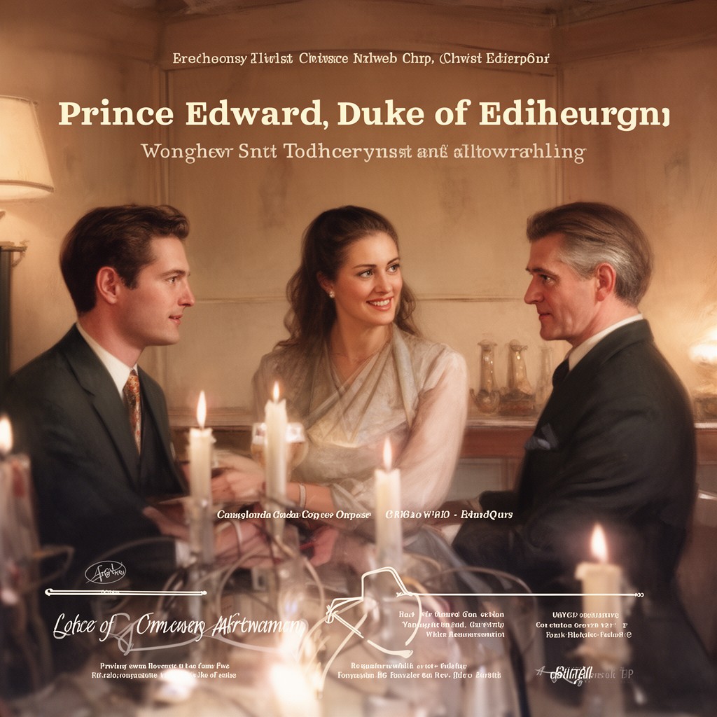 AI-generated illustration of Prince Edward, Duke of Edinburgh