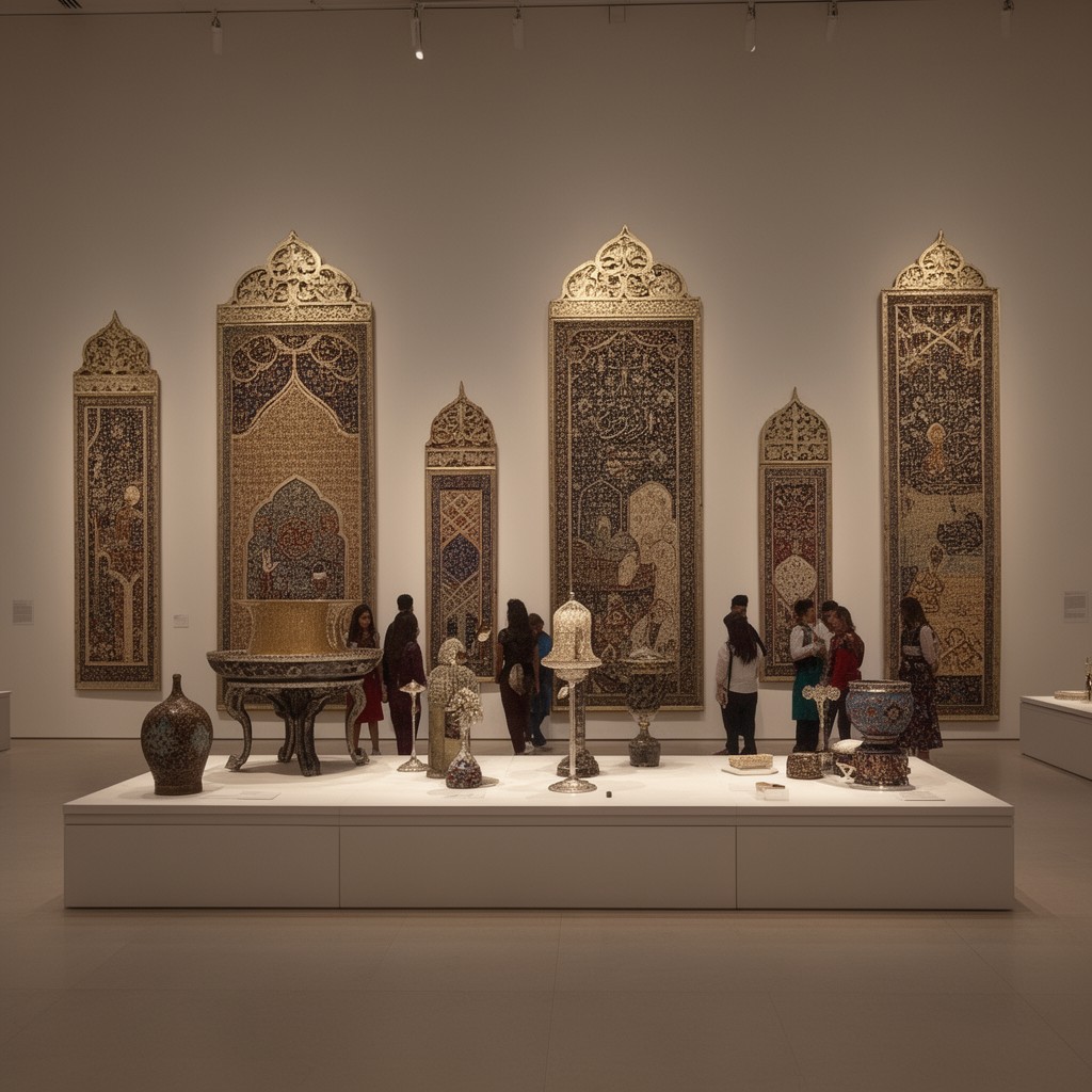 AI-generated illustration of Department of Islamic Art