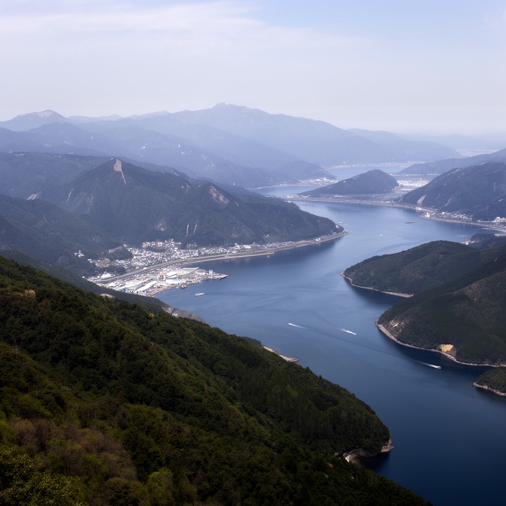 AI-generated illustration of Tsugaru Strait