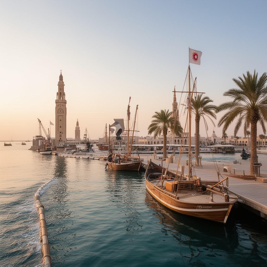 AI-generated illustration of Bahrain