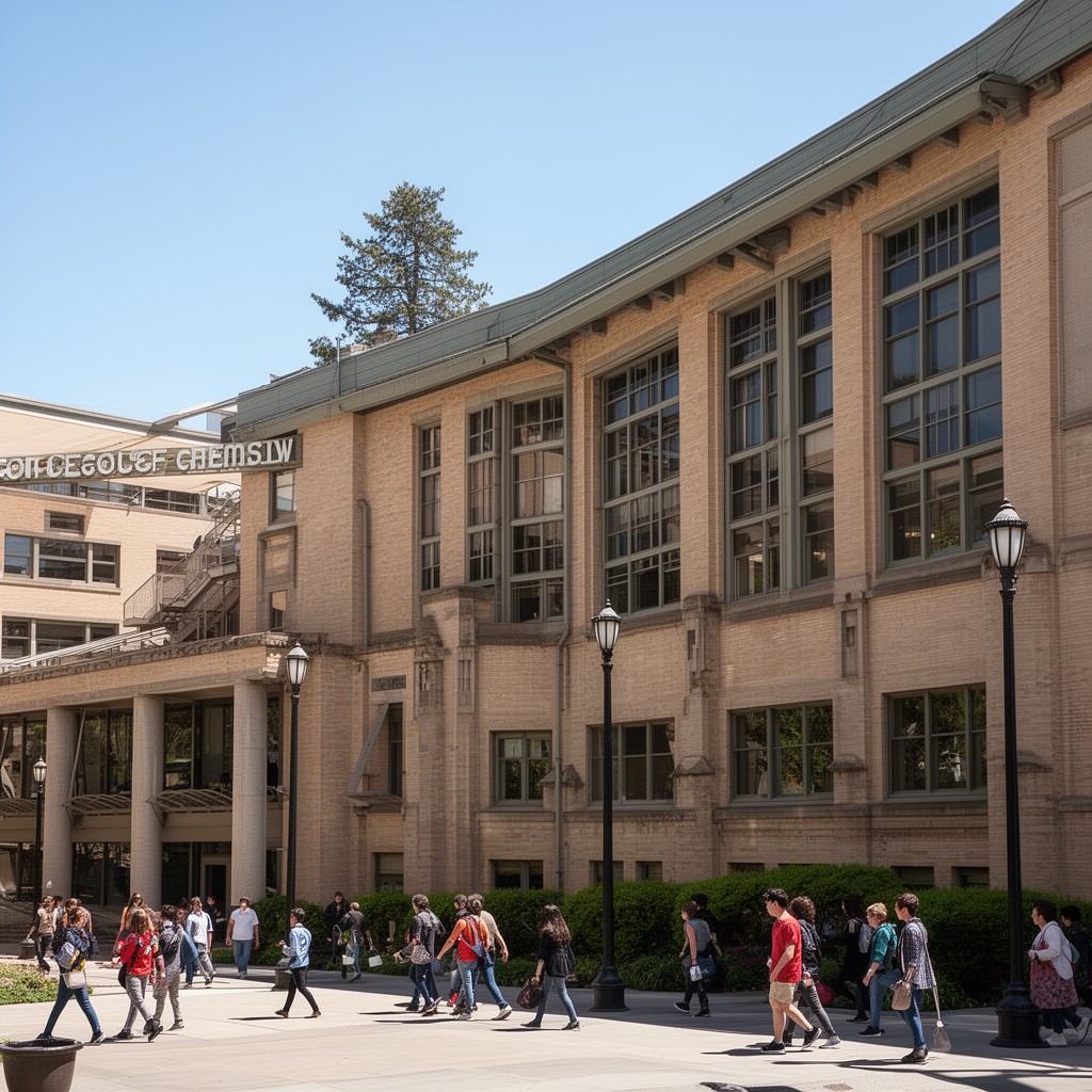 AI-generated illustration of Latimer Hall