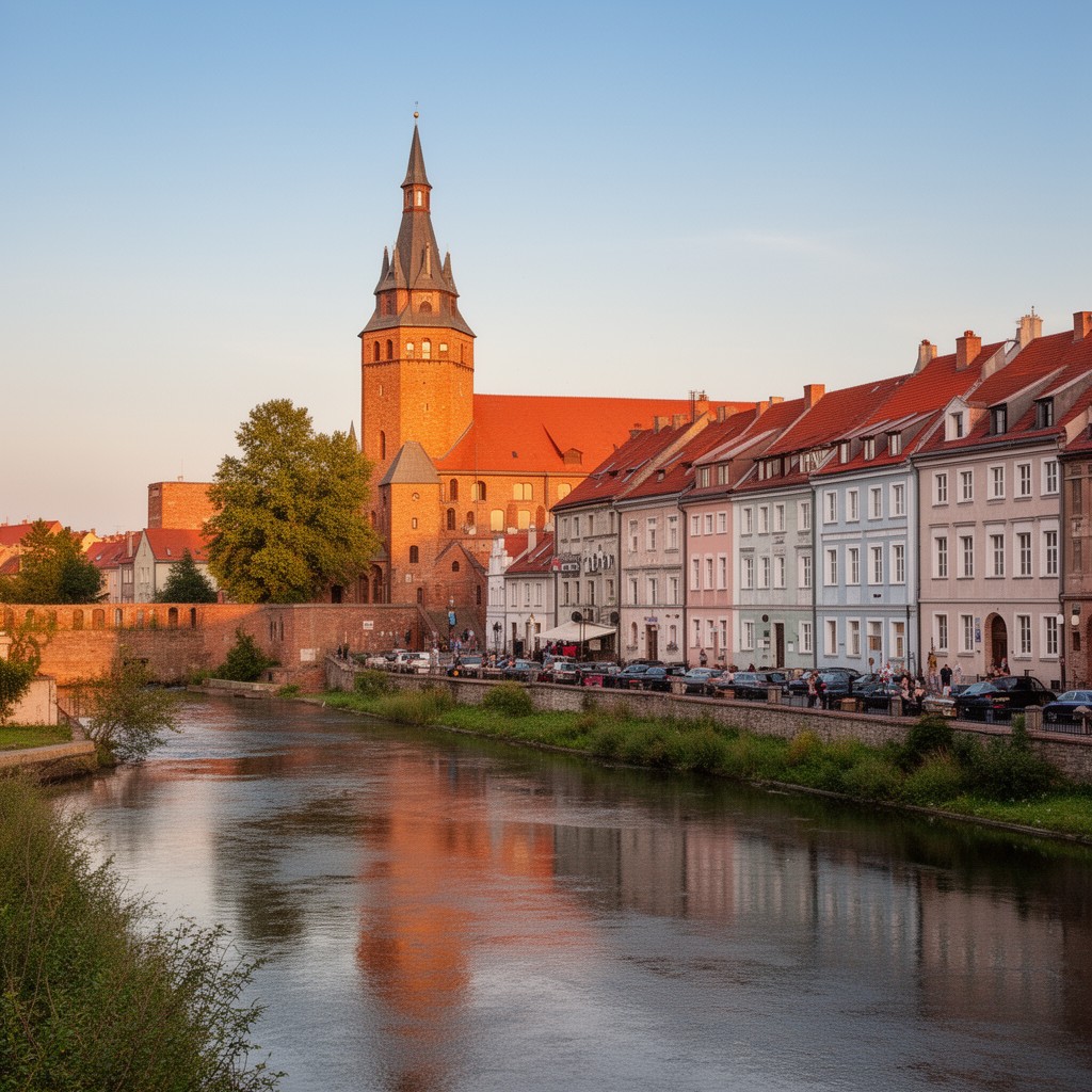 AI-generated illustration of Glogów