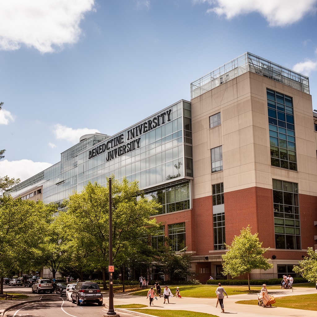 AI-generated illustration of Benedictine University
