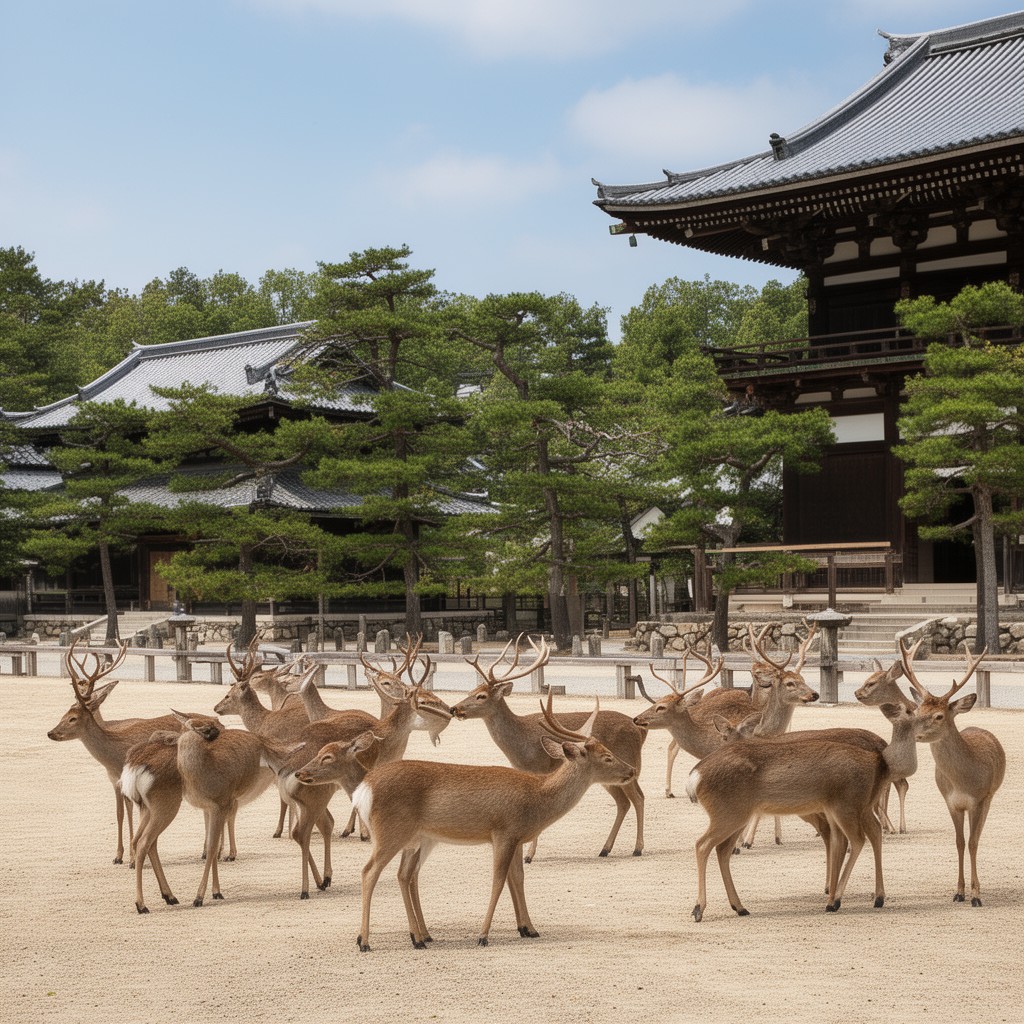 AI-generated illustration of Nara