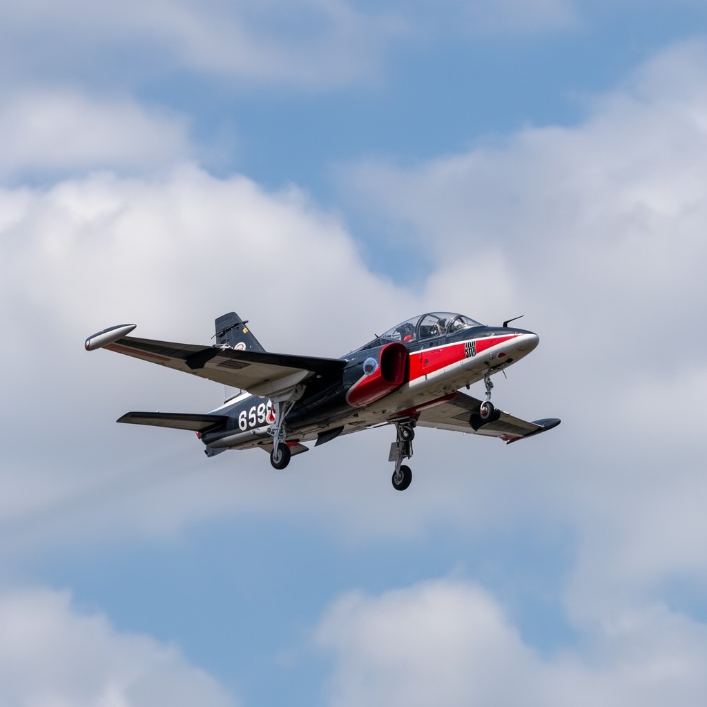 AI-generated illustration of BAE Systems Hawk T1