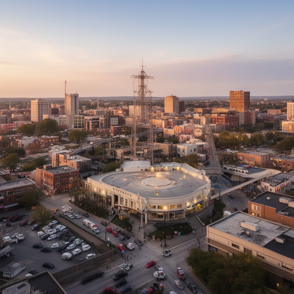 AI-generated illustration of Nashville