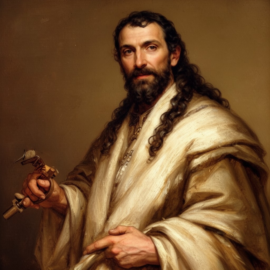 AI-generated illustration of Tertullian