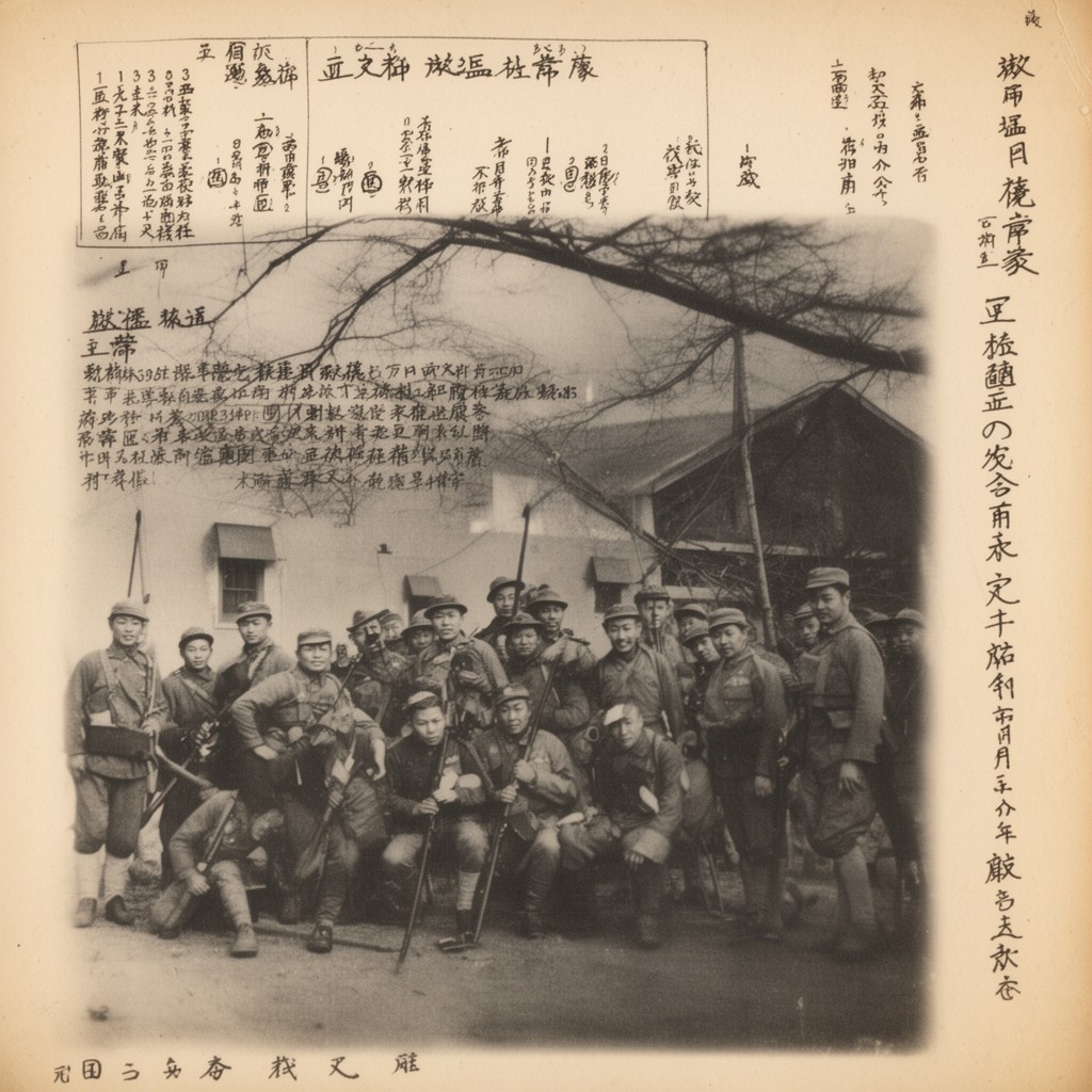 AI-generated illustration of Japanese 3rd Division