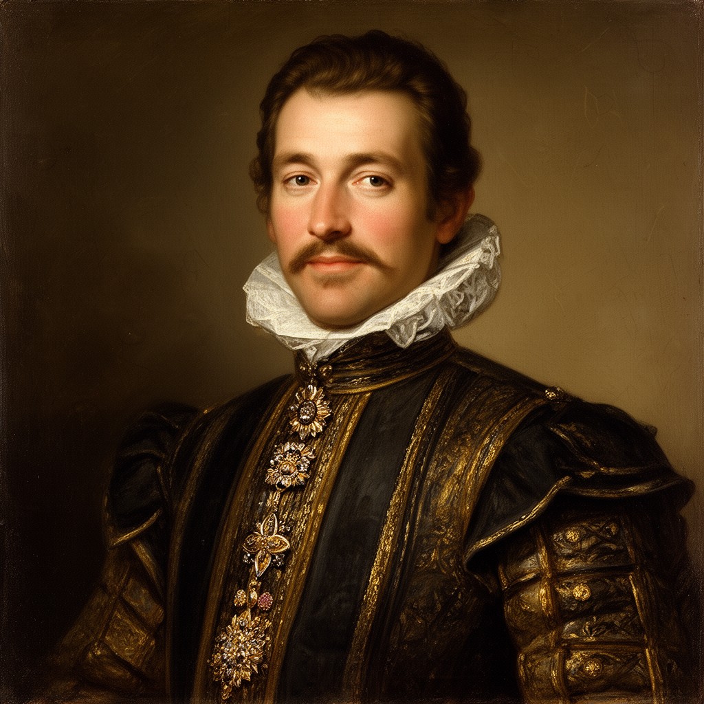AI-generated illustration of Charles VI, Holy Roman Emperor