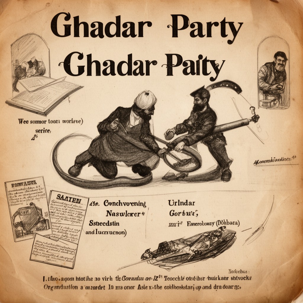 AI-generated illustration of Ghadar Party