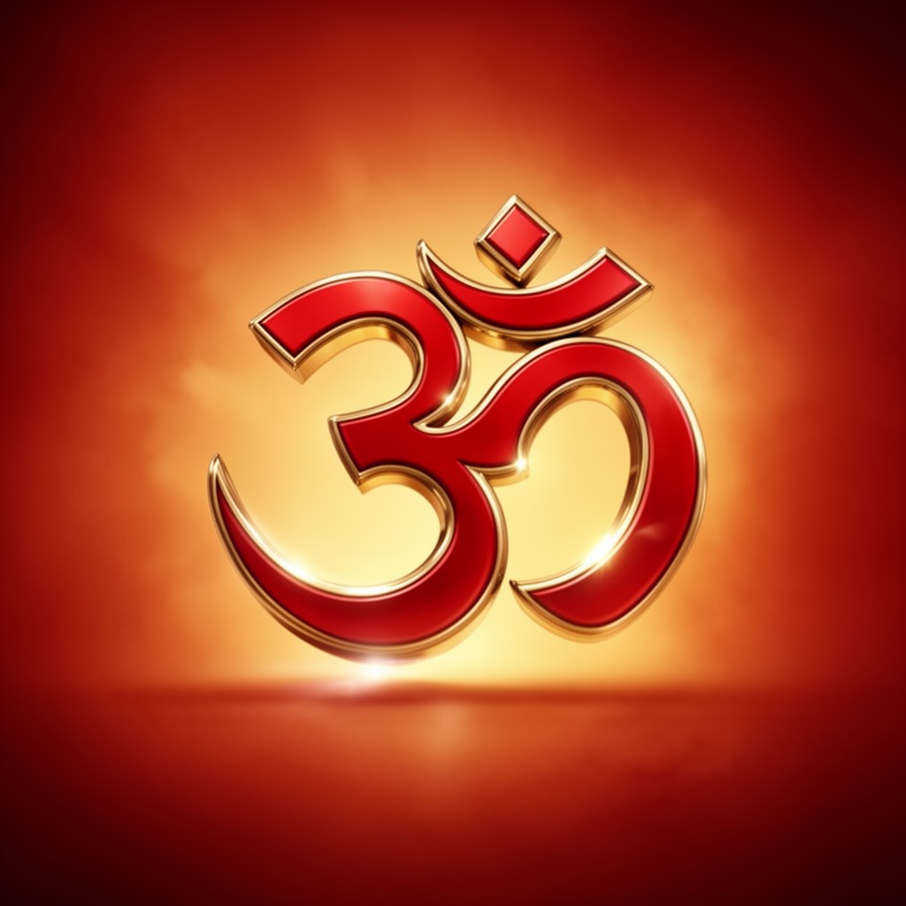 AI-generated illustration of Om