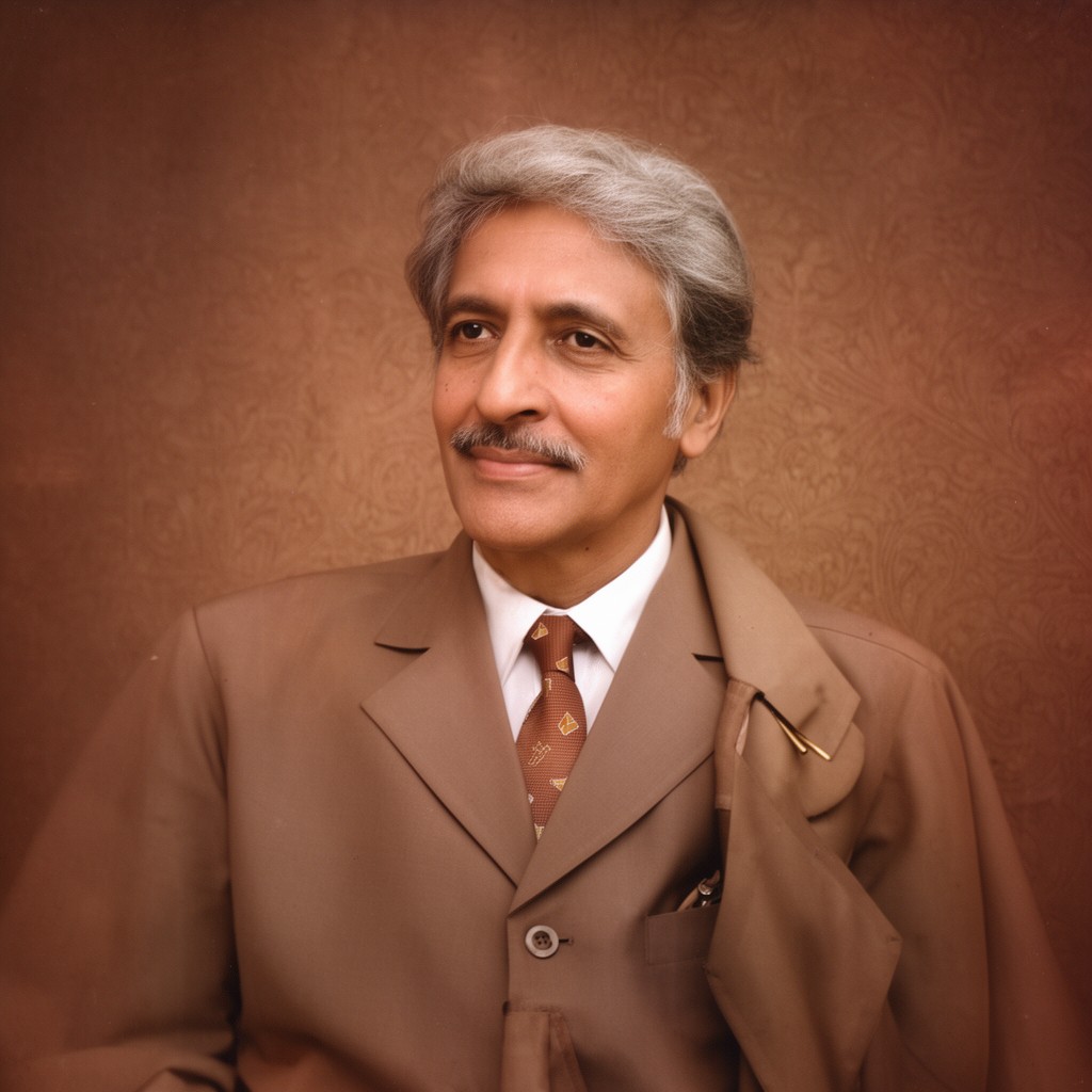 AI-generated illustration of Sri Aurobindo