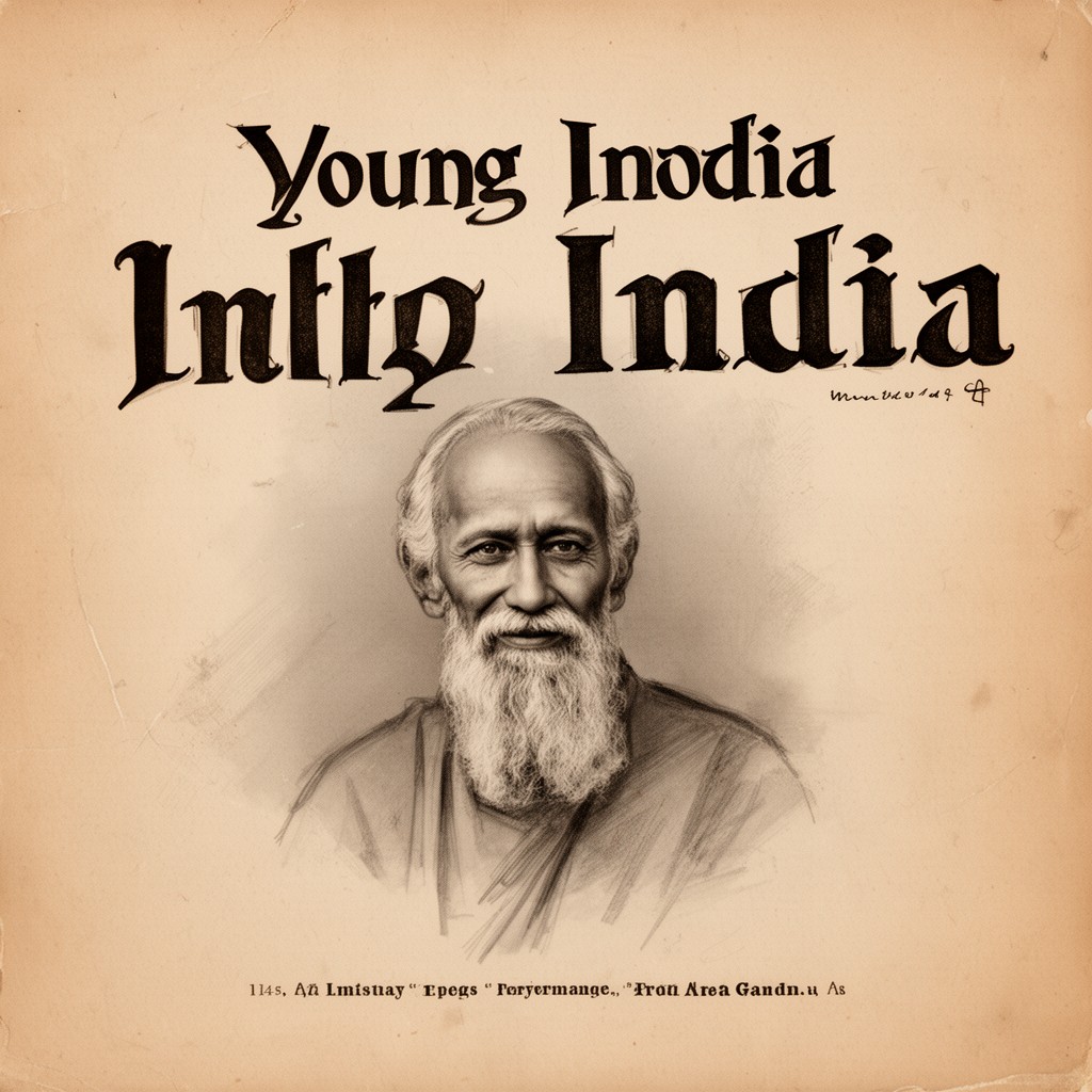 AI-generated illustration of Young India