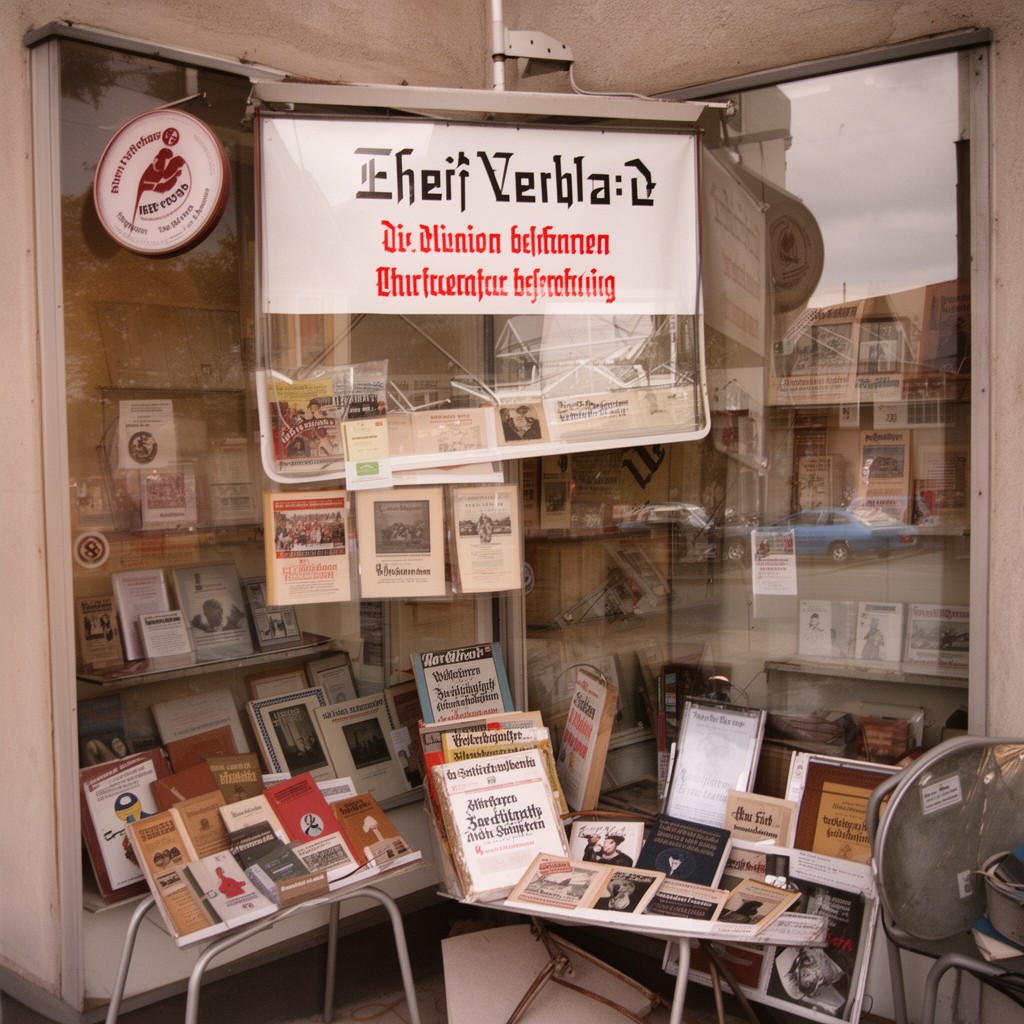 AI-generated illustration of Eher Verlag