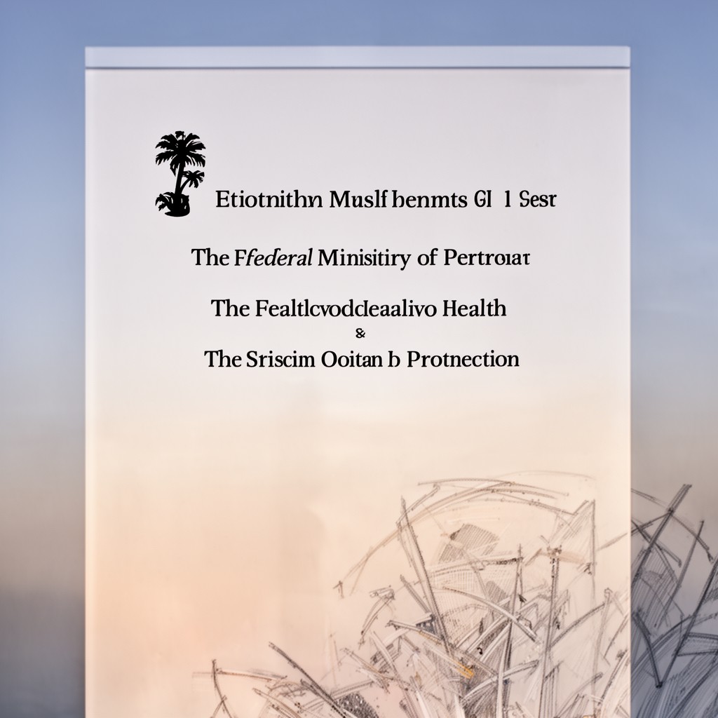 AI-generated illustration of Federal Ministry of Health