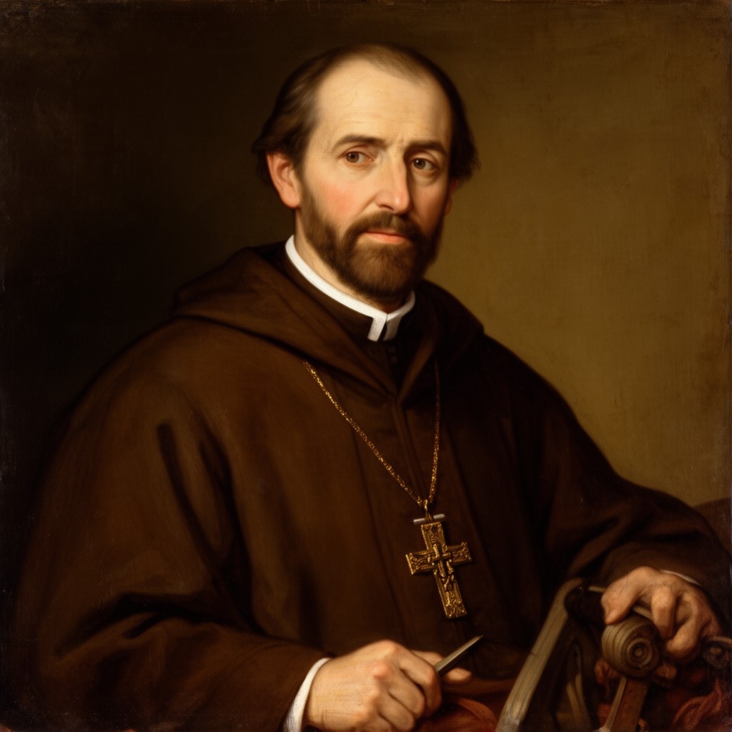 AI-generated illustration of Ignatius of Loyola