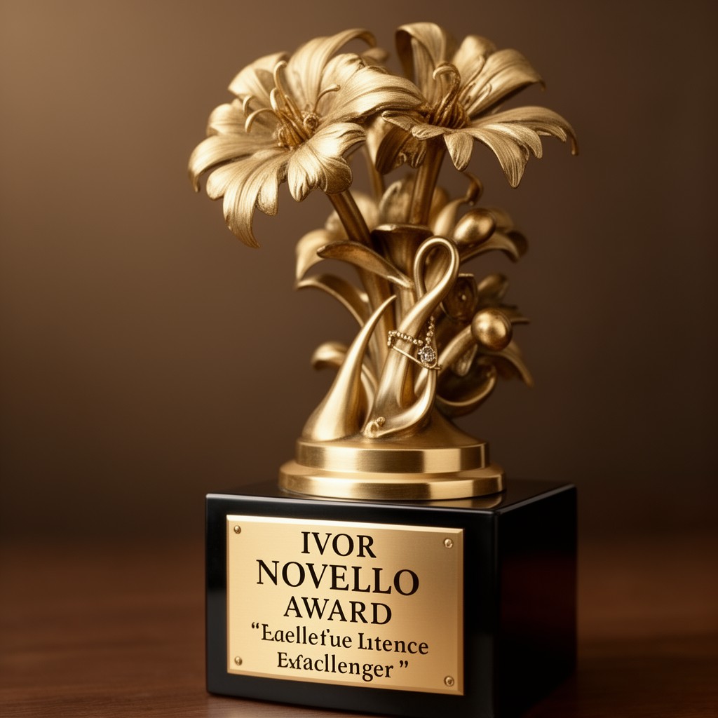 AI-generated illustration of Ivor Novello Award