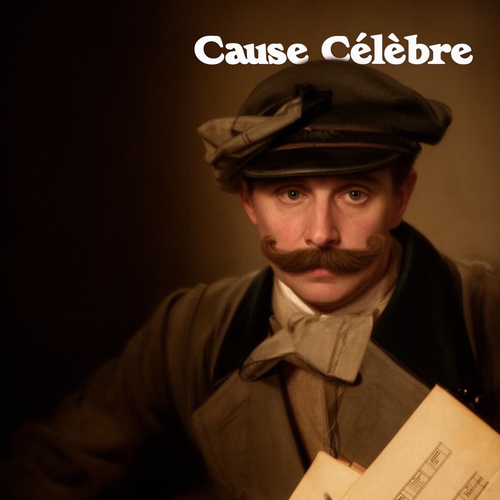 AI-generated illustration of Cause Célèbre