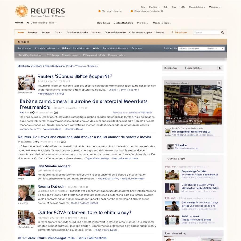 AI-generated illustration of Reuters