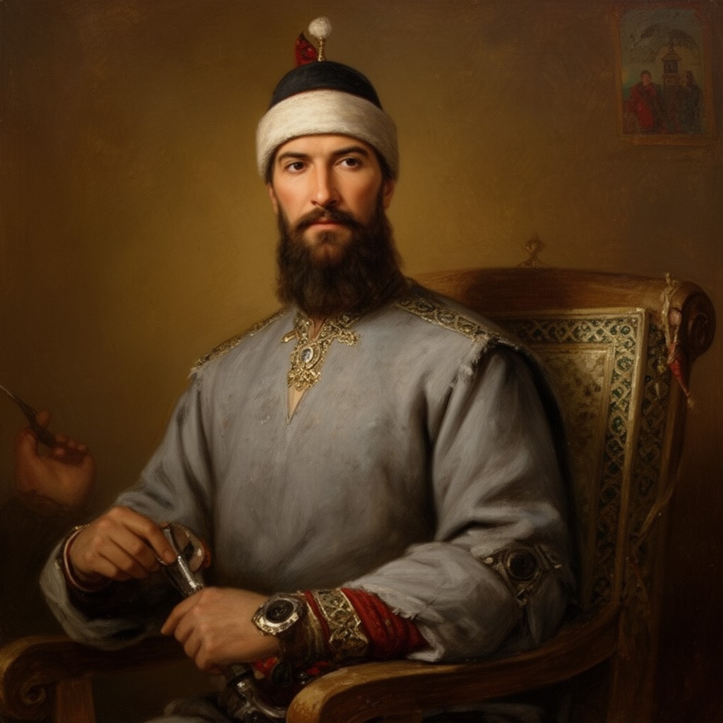 AI-generated illustration of Osman I