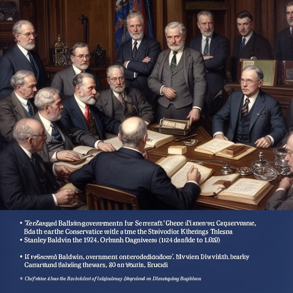 AI-generated illustration of Second Baldwin government