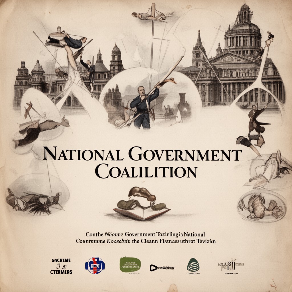 AI-generated illustration of National Government coalition