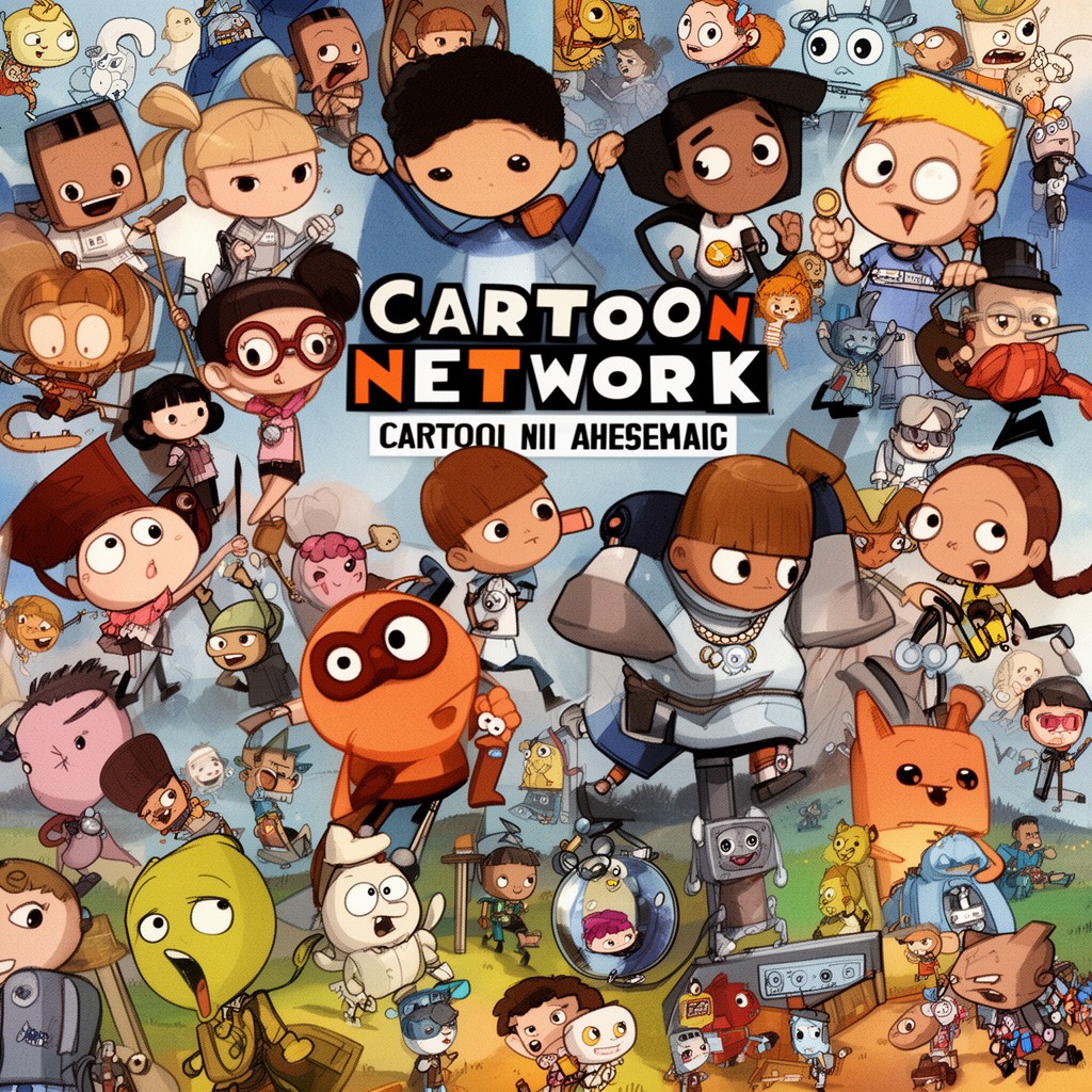 AI-generated illustration of Cartoon Network