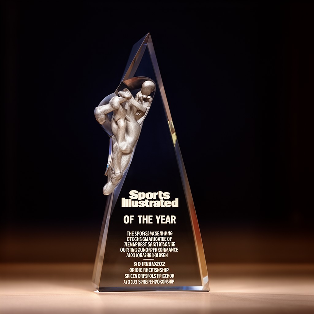 AI-generated illustration of Sportsman of the Year award