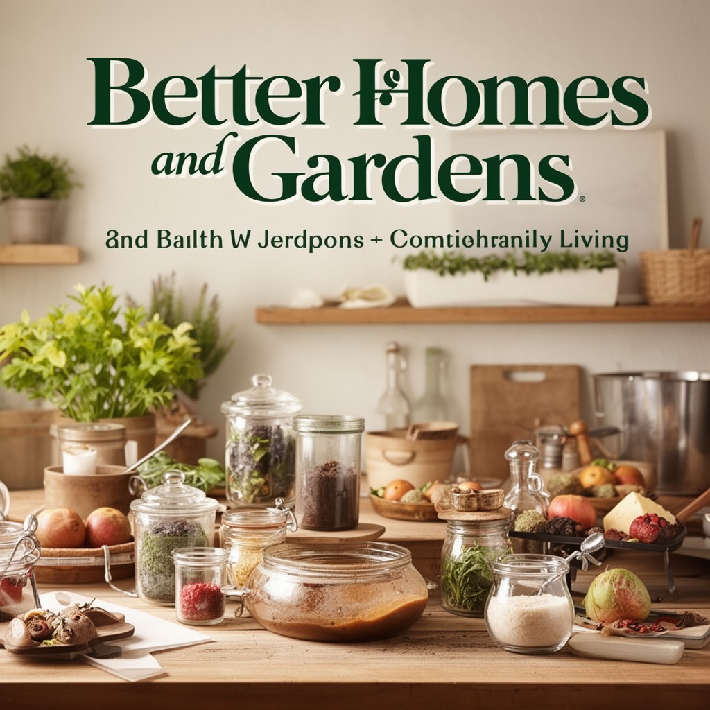 AI-generated illustration of Better Homes and Gardens