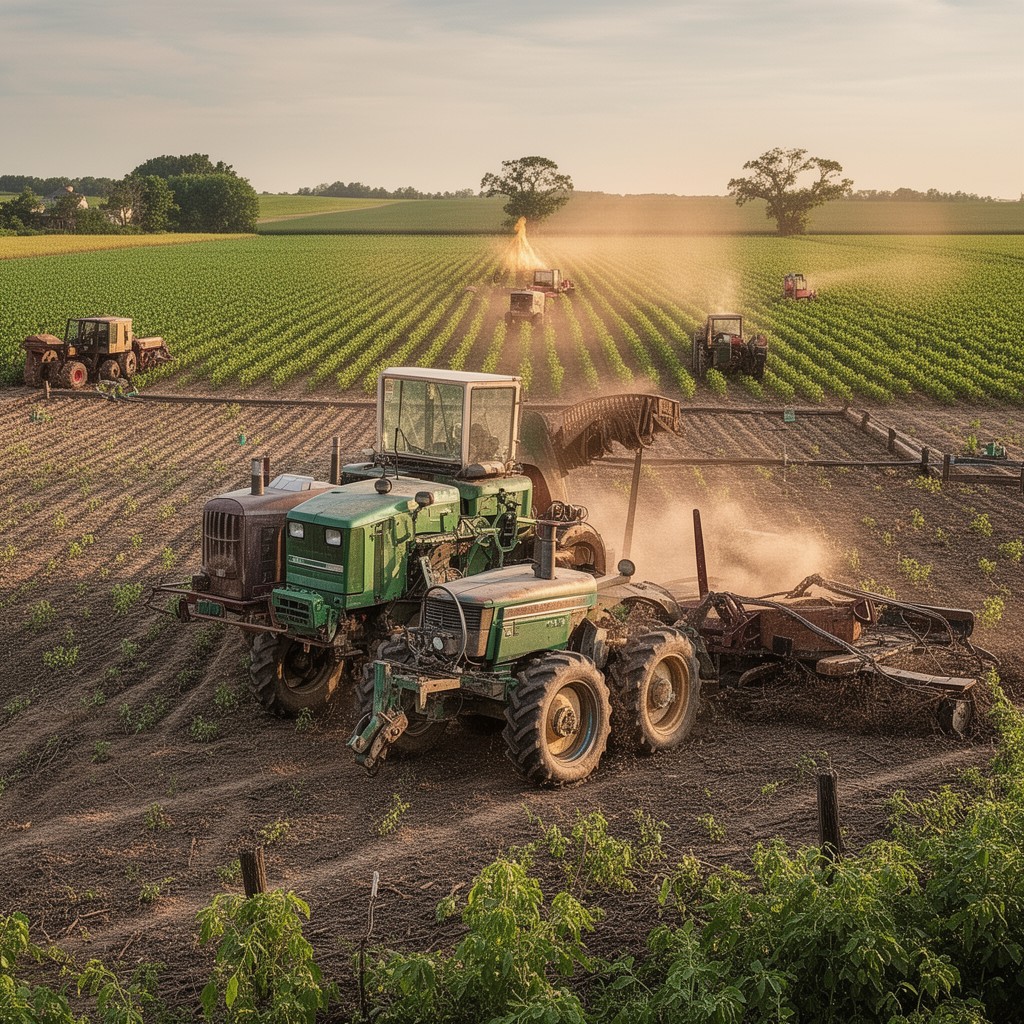 AI-generated illustration of Successful Farming