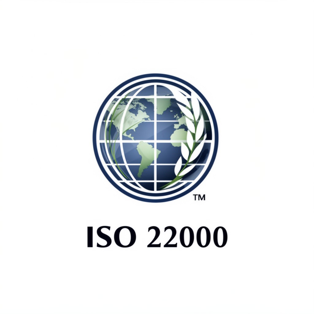 AI-generated illustration of ISO 22000