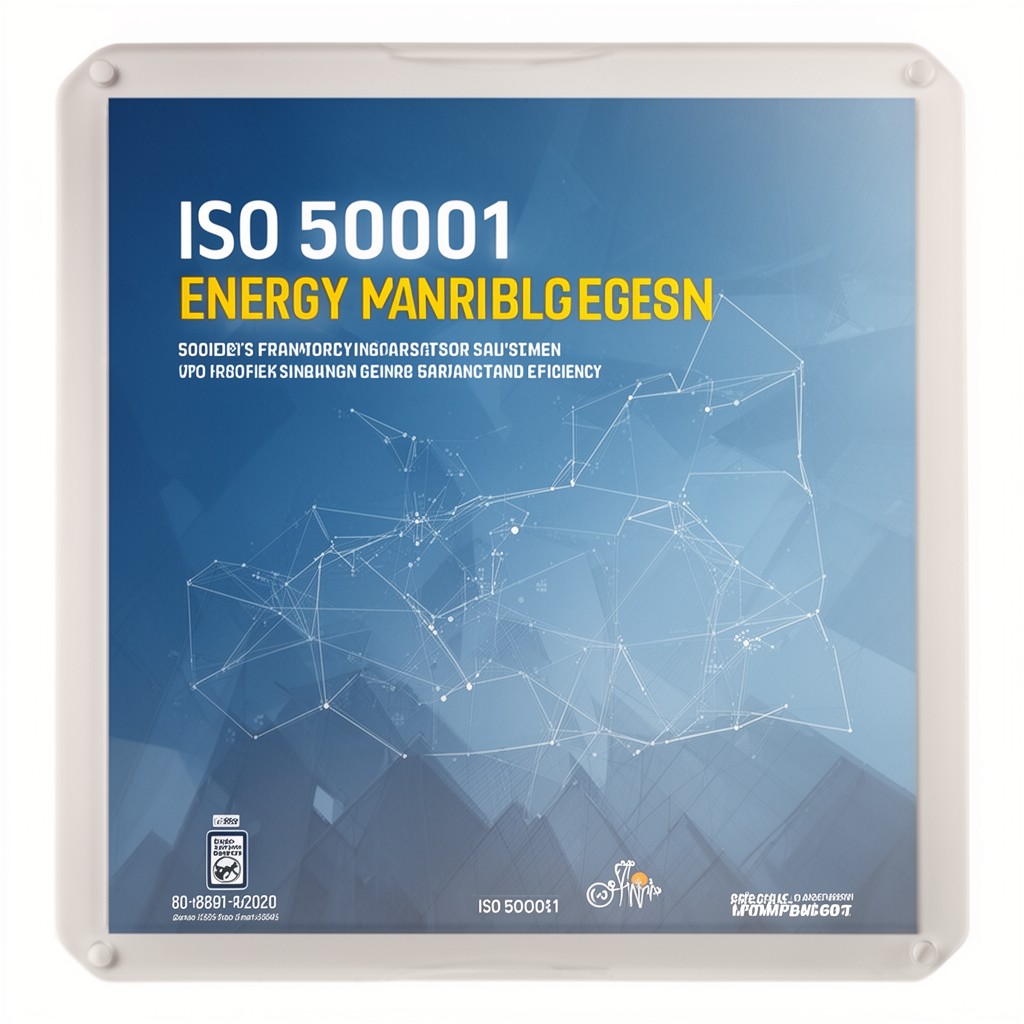AI-generated illustration of ISO 50001