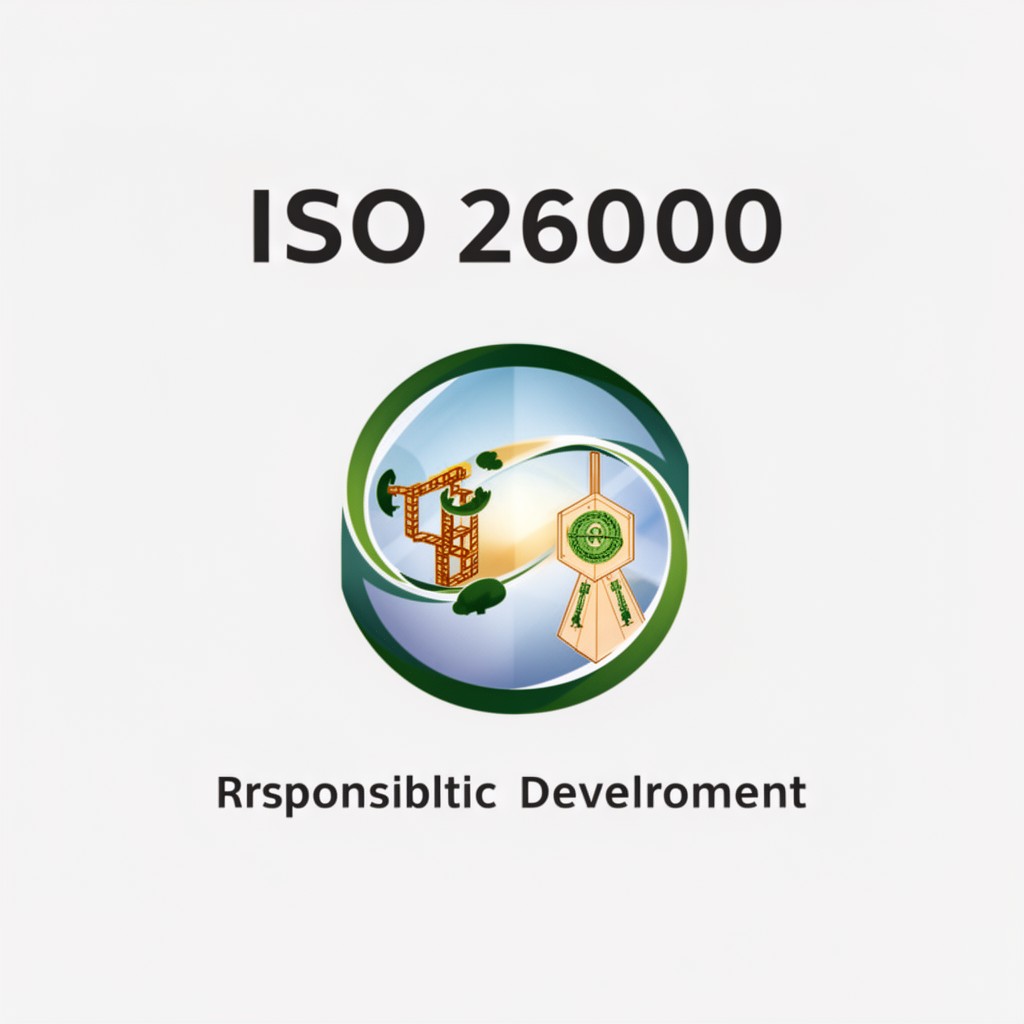 AI-generated illustration of ISO 26000