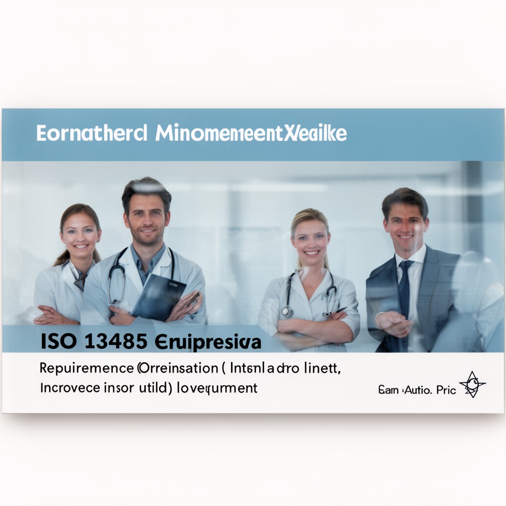 AI-generated illustration of ISO 13485