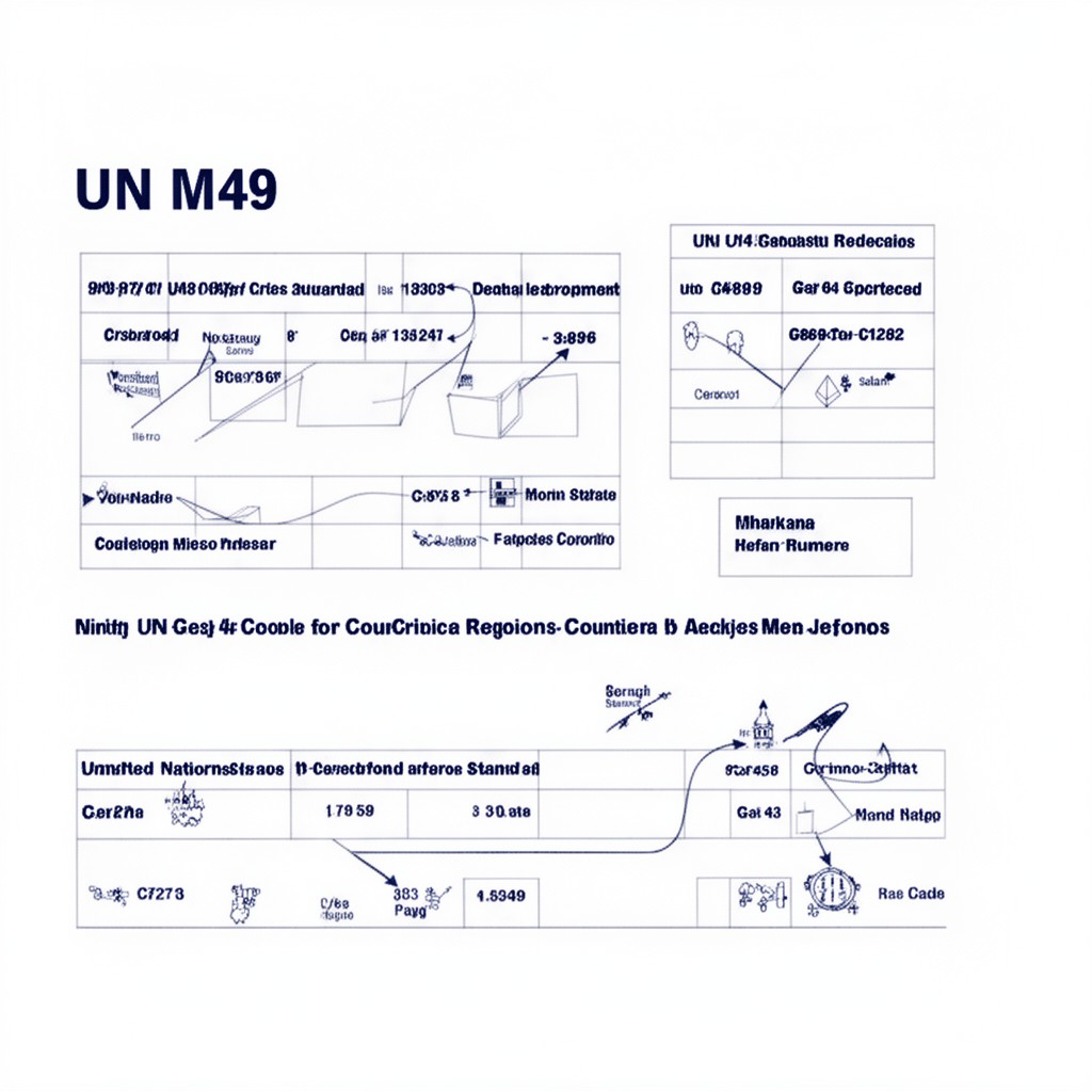 AI-generated illustration of UN M49