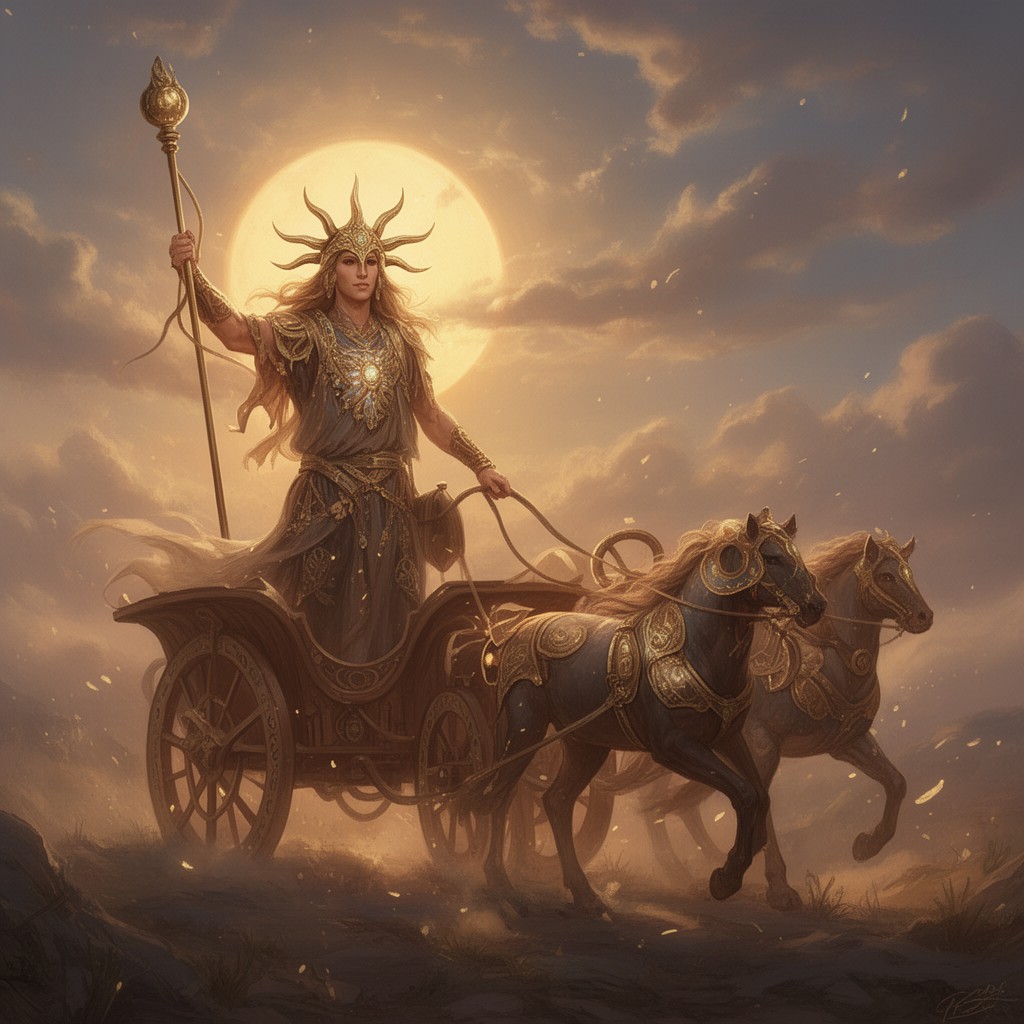AI-generated illustration of Helios